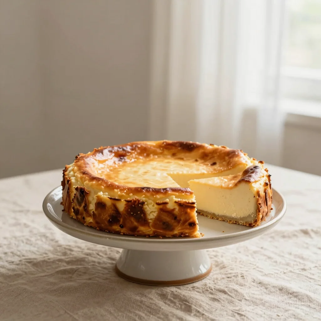 Tarta de Queso Horno Tradicional